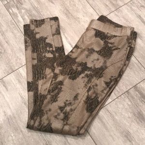 Philosophy Snake Skin Leggings